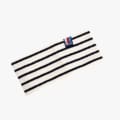 Breton stripe haarband headband natural navy wit blauw