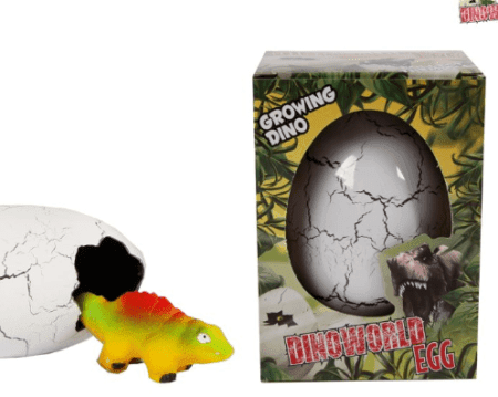 DinoWorld jumbo ei met groeiende dinosaurus
