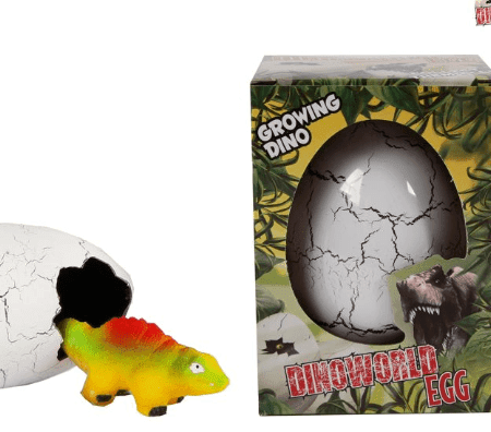 DinoWorld jumbo ei met groeiende dinosaurus