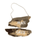 Hanger driftwood man cave