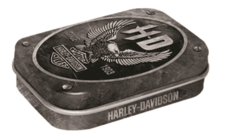 Harley Davidson mint box metal eagle