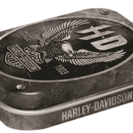Harley Davidson mint box metal eagle