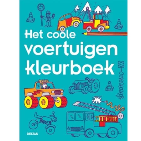 Het coole voertuigen boek