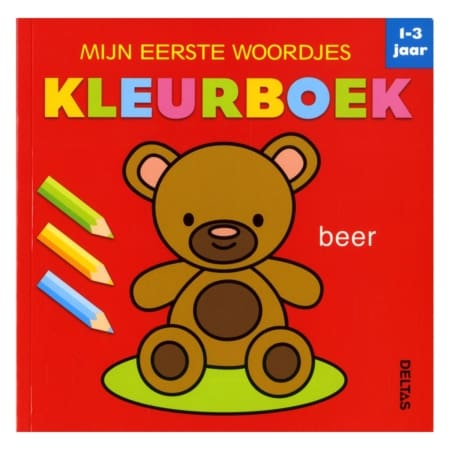 Mijn eerste woordjes kleurboek