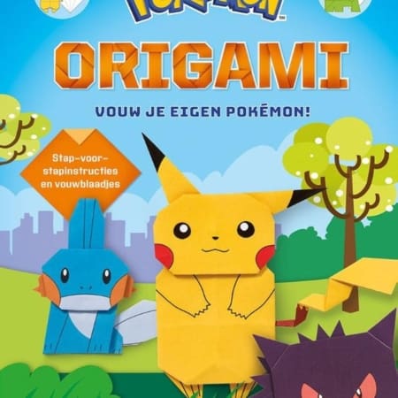 Origami boek pokemon