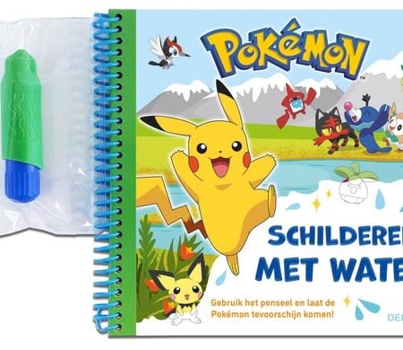 Pokemon Schilderen met water deel 2 groen