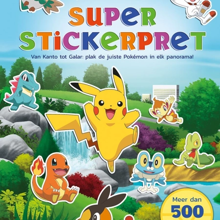 Pokemon Super stickerpret