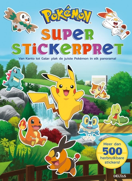 Pokemon Super stickerpret
