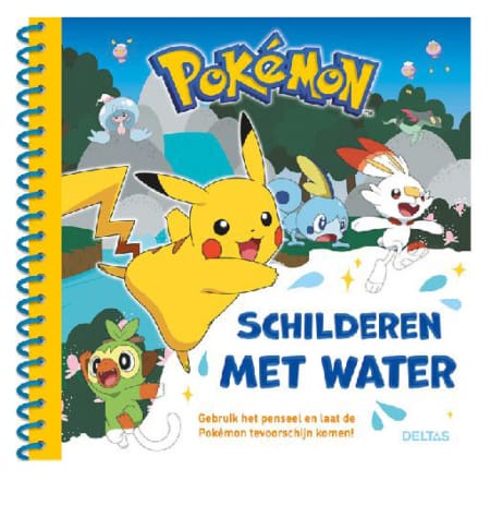 Pokemon schilderen met water deel 1 geel