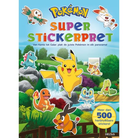 Pokemon stickerpret