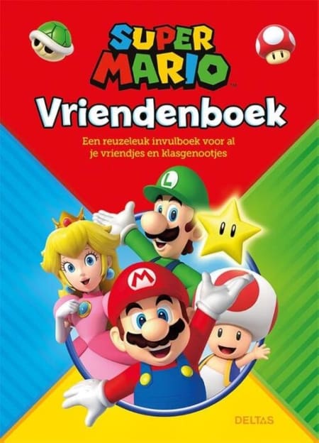 Super mario vriendenboek