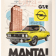 Tin Sign 15x 20 Opel Manta