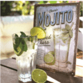 Tin Sign 20x30 cm Mojito 2