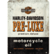 Tin sign harley davidson pre luxe