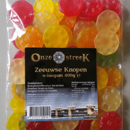 Winegums zeeuwse knop
