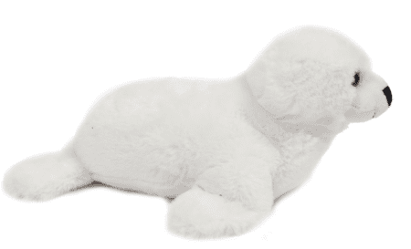 Zeehond wit knuffel 31 cm