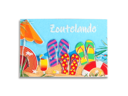 Zoutelande magneet slippers