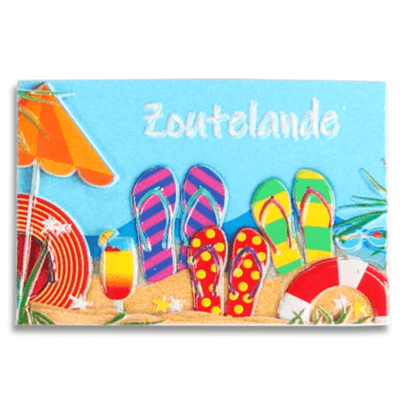 Zoutelande magneet slippers