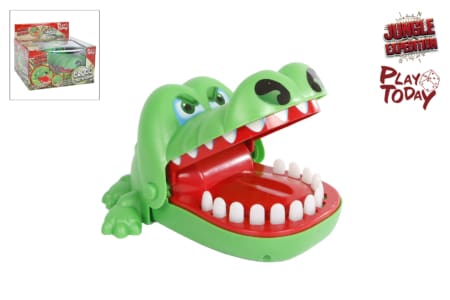 bijtende krokodil
