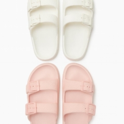 Light air sandalen slippers met bandjes