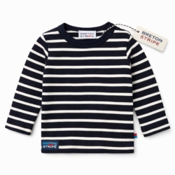 Breton stripe classic new born shirt - 1
