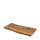 Plate plank Rectangular Acacia hout 38x18x1,5 cm FSC 100% oiled 6 Plate plank bord Rectangular Acacia wood 100% oiled